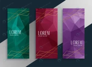 abstract low poly style premium banners set crcc1eef4db size1.91mb - title:Home - اورچین فایل - format: - sku: - keywords: p_id:18