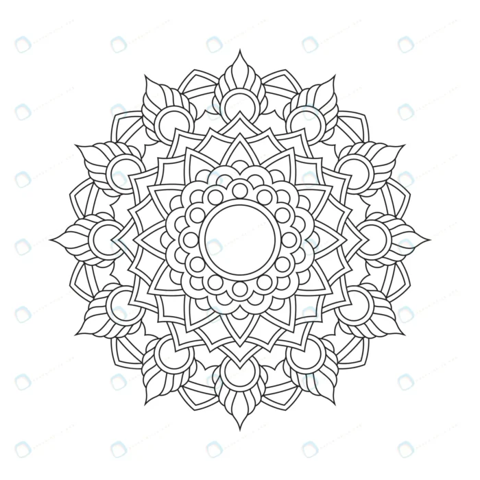 abstract mandala arabesque coloring page book ill crc3e8f7aaa size1.72mb - title:دانلود طرح ماندالا - اورچین فایل - format:EPS - وکتور - sku:crc3e8f7aaa - keywords: p_id:33714