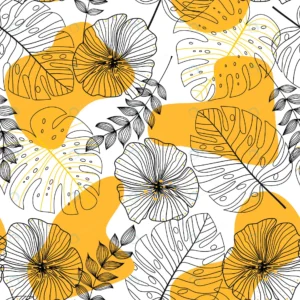 abstract seamless pattern with leaves flowers cr crc167b23cd size14.09mb - title:Home - اورچین فایل - format: - sku: - keywords: p_id:18