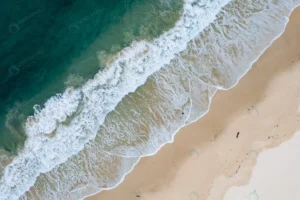 aerial view beautiful sea waves beach rnd801 frp24910157 - title:Home - اورچین فایل - format: - sku: - keywords: p_id:18