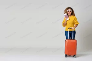 african american woman tourist with luggage holdi crcba17f121 size10.03mb 6016x4016 - title:Home - اورچین فایل - format: - sku: - keywords: p_id:18