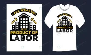 all wealth is product labor t shirt design rnd274 frp26072542 - title:Home - اورچین فایل - format: - sku: - keywords: p_id:18