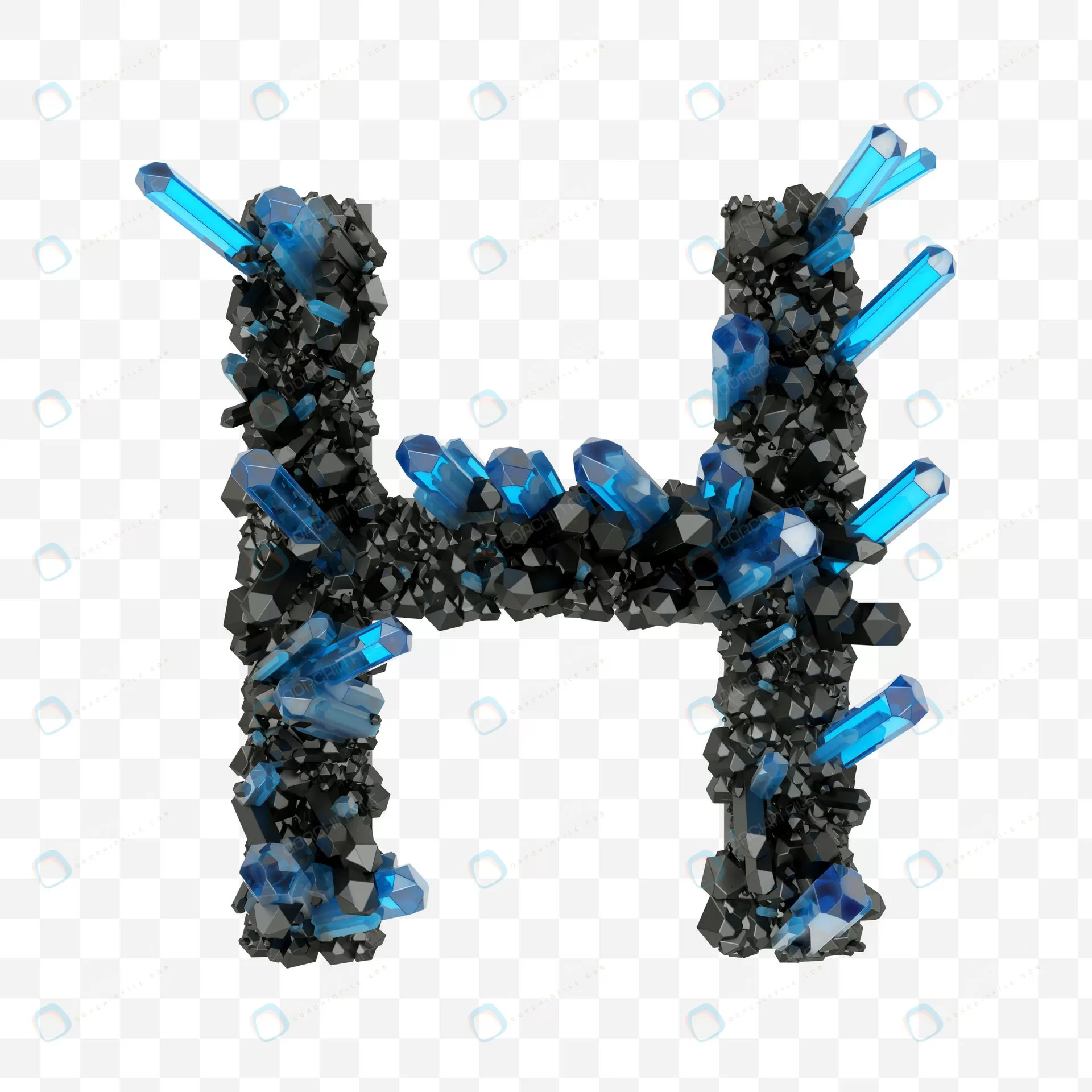 alphabet letter h made black blue jewelry crystal crc2f2a3d15 size15.87mb 1 - title:Home Main - اورچین فایل - format: - sku: - keywords: p_id:18