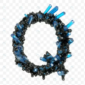 alphabet letter q made black blue jewelry crystal crc0028e905 size19.05mb - title:Home - اورچین فایل - format: - sku: - keywords: p_id:18