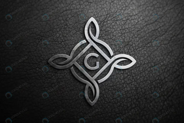 aluminium logo mockup black leather 1.webp crc4f10a7c0 size110.1mb 1 - title:موکاپ لوگوی آلومینیومی رنگ - اورچین فایل - format:PSD - فتوشاپ - sku:crc4f10a7c0 - keywords: p_id:48244