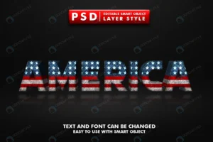 america 3d text effect premium psd rnd288 frp27249789 - title:Home - اورچین فایل - format: - sku: - keywords: p_id:18