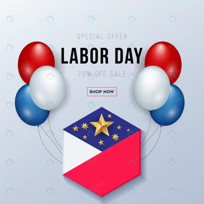 american labor day banner rnd275 frp5100676 - title:وکتور روز جهانی کارگر با بادکنک - اورچین فایل - format:EPS - وکتور - sku:frp5100676 - keywords: p_id:66309