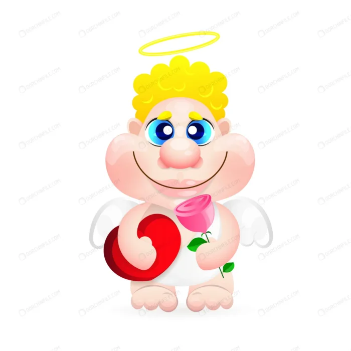 angel crc332fd98e size2.48mb - title:وکتور فرشته عشق با گل رز - اورچین فایل - format:EPS - وکتور - sku:crc332fd98e - keywords:وکتور فرشته عشق با گل رز p_id:105459