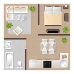 apartment design with furniture top view architec crc667e6fbc size3.01mb 1 - title:Home - اورچین فایل - format: - sku: - keywords: p_id:18