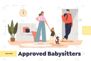 approved babysitter concept landing page with fath rnd419 frp22763988 - title:Home - اورچین فایل - format: - sku: - keywords: p_id:18