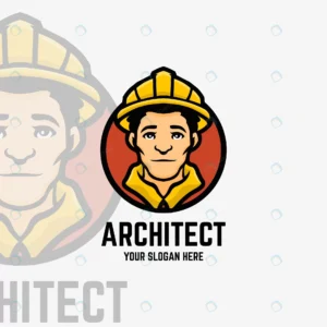 architect cartoon mascot logo template rnd759 frp25234170 - title:Home - اورچین فایل - format: - sku: - keywords: p_id:18