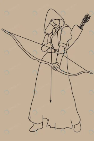 arrow woman sketch line art crc109d5c10 size1.81mb - title:Home - اورچین فایل - format: - sku: - keywords: p_id:18