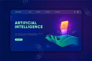 artificial intelligence landing page template crc23e069dc size8.75mb - title:Home Main - اورچین فایل - format: - sku: - keywords: p_id:18