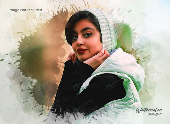 artistic water color brush painting photo effect. crcc3bc5468 size17.91mb - title:افکت لایه باز با استایل براش آبرنگ - اورچین فایل - format:PSD - فتوشاپ - sku:crcc3bc5468 - keywords: p_id:58550
