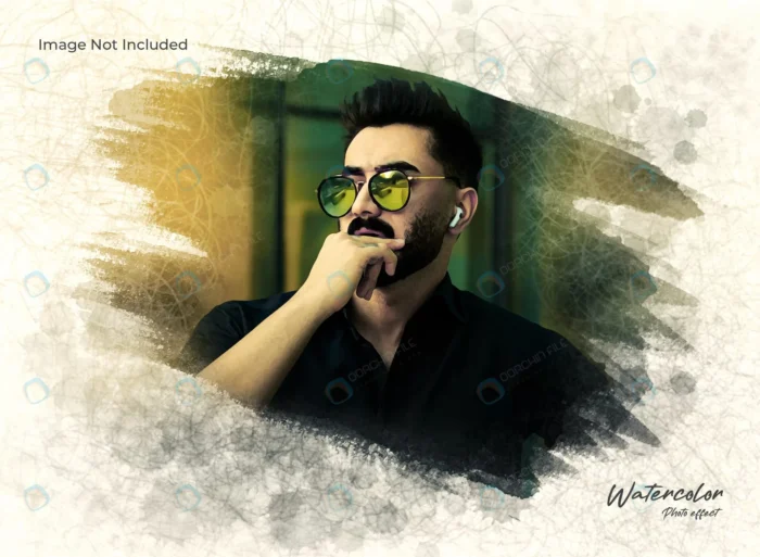 artistic water color brush painting photo effect. crccf219a73 size17.62mb - title:اسمارت آبجکت نقاشی آبرنگ - اورچین فایل - format:PSD - فتوشاپ - sku:crccf219a73 - keywords: p_id:58558
