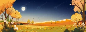 autumn landscape night sky with full moonstar dar crc168b668b size19.70mb - title:Home Main - اورچین فایل - format: - sku: - keywords: p_id:18