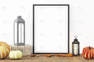 autumn mockup with black a4 frame rnd929 frp17782491 - title:Home - اورچین فایل - format: - sku: - keywords: p_id:18