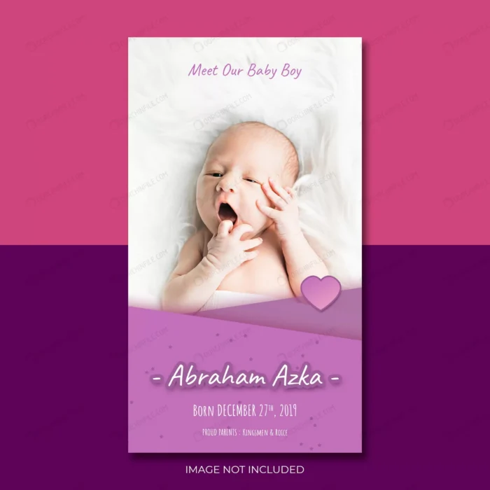 baby announcement invitation baby shower party te crc3dc738ee size0.93mb - title:استوری اینستاگرام کارت دعوت مهمانی - اورچین فایل - format:PSD - فتوشاپ - sku:crc3dc738ee - keywords:استوری اینستاگرام کارت دعوت مهمانی p_id:105023