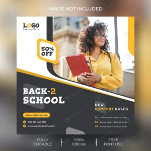 back school social media post web banner template crca3b68f80 size10.31mb - title:Home - اورچین فایل - format: - sku: - keywords: p_id:18