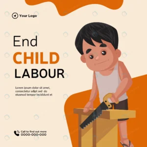 banner design end child labour cartoon style illus rnd948 frp21721693 - title:Home - اورچین فایل - format: - sku: - keywords: p_id:18