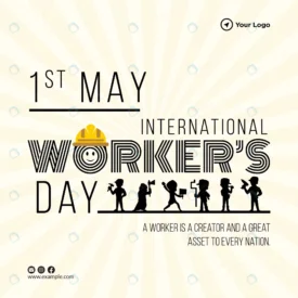 banner design international workers day template rnd246 frp25861806 - title:Home Main - اورچین فایل - format: - sku: - keywords: p_id:18