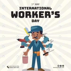 banner design international workers day template rnd531 frp25861790 - title:Home - اورچین فایل - format: - sku: - keywords: p_id:18