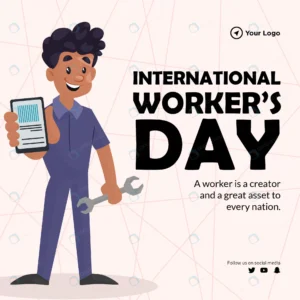 banner design international workers day template rnd780 frp25861769 - title:Home - اورچین فایل - format: - sku: - keywords: p_id:18