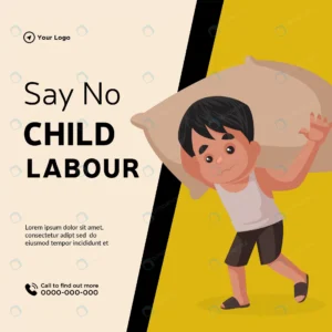 banner design say no child labour cartoon style il rnd146 frp21721681 - title:Home - اورچین فایل - format: - sku: - keywords: p_id:18