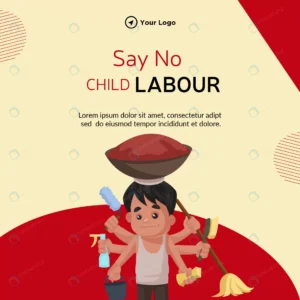 banner design say no child labour cartoon style il rnd792 frp21721704 - title:Home - اورچین فایل - format: - sku: - keywords: p_id:18