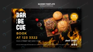 banner template with barbeque design crc72838268 size65.75mb - title:Home - اورچین فایل - format: - sku: - keywords: p_id:18