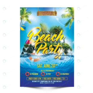 beach party flyer mockup rnd968 frp4264082 - title:Home - اورچین فایل - format: - sku: - keywords: p_id:18