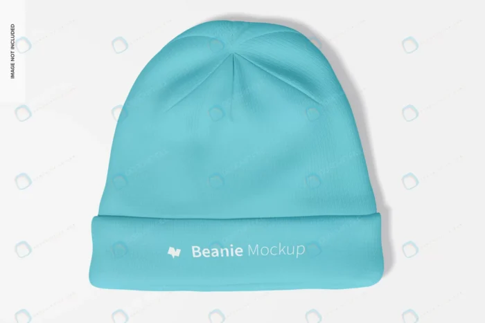 beanie mockup top view crc1f8b97ca size83.39mb - title:موکاپ کلاه زمستانی - اورچین فایل - format:PSD - فتوشاپ - sku:crc1f8b97ca - keywords: p_id:78077