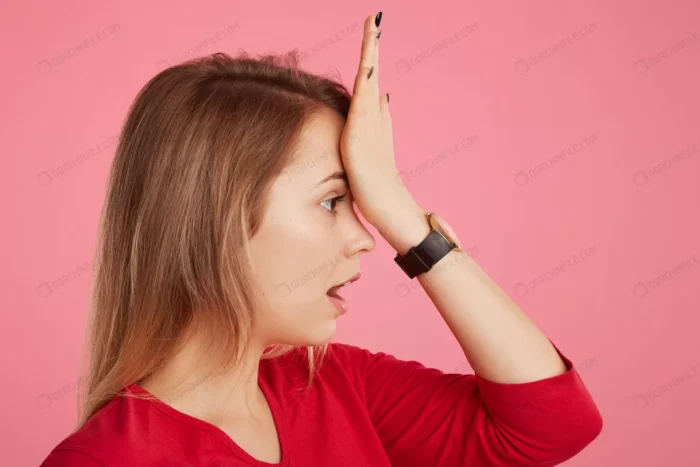 beautiful female keeps hand forehead remembers so crcccb868ee - title:دختر متعجب از یادآوری چیزی - اورچین فایل - format:JPG - استوک - sku:crcccb868ee - keywords:دختر متعجب از یادآوری چیزی, عکس استوک, حالت های انسانی, خانم جوان, دختر, ساعت, فایل تکی p_id:95929