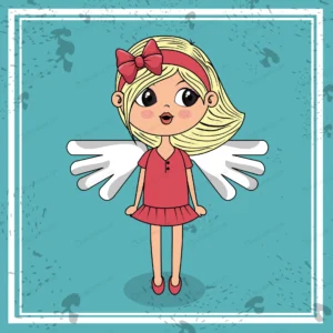 beautiful girl with wings kawaii character crc577dcfc8 size3.30mb - title:Home - اورچین فایل - format: - sku: - keywords: p_id:18