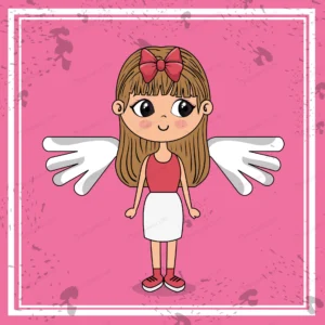 beautiful girl with wings kawaii character crcbaf230cf size3.10mb - title:Home - اورچین فایل - format: - sku: - keywords: p_id:18