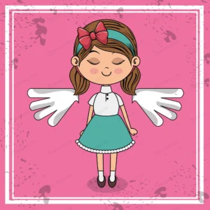 beautiful girl with wings kawaii character crce5375d18 size3.08mb - title:Home - اورچین فایل - format: - sku: - keywords: p_id:18