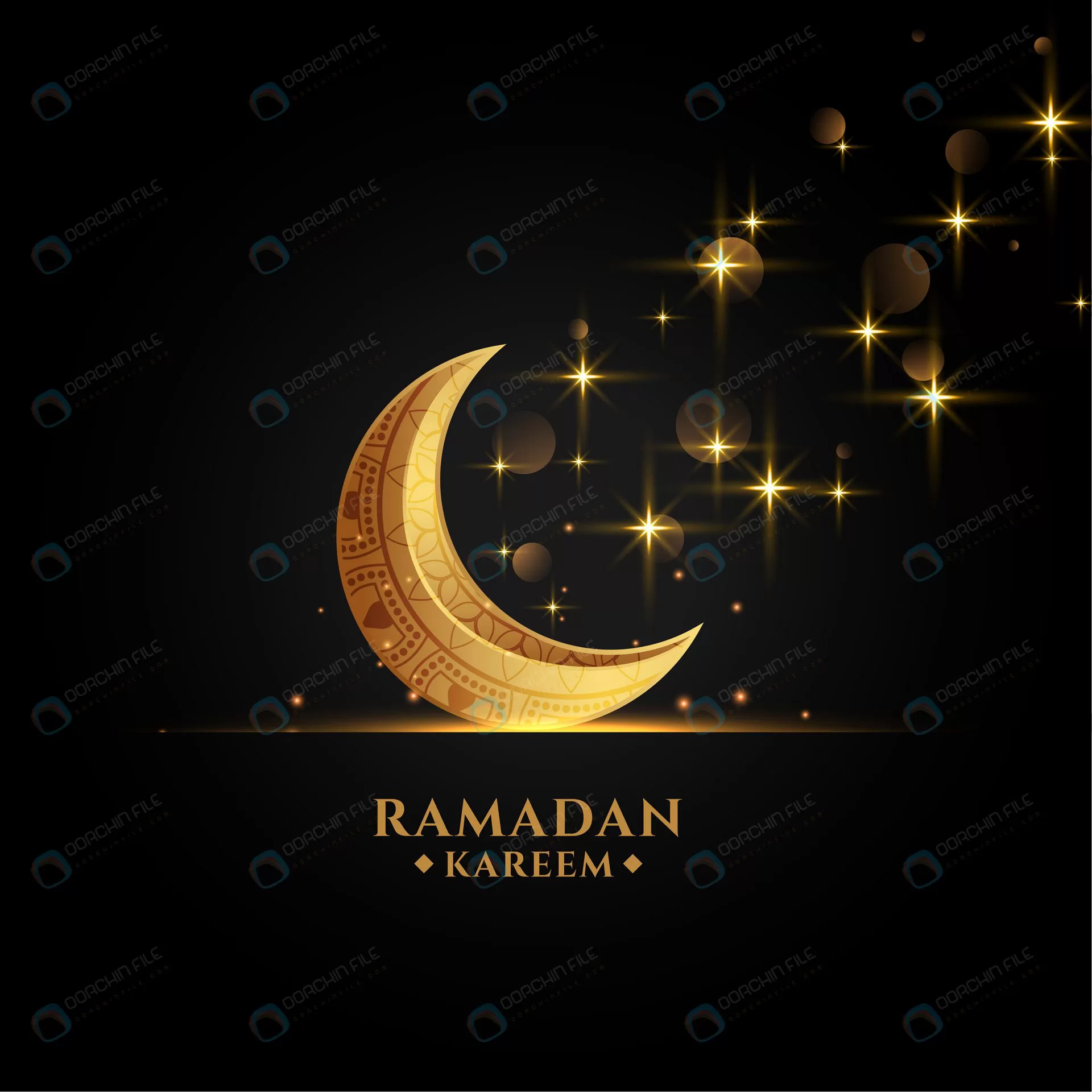 beautiful golden eid moon ramadan kareem crc48803d73 size0.95mb - title:Home Main - اورچین فایل - format: - sku: - keywords: p_id:18