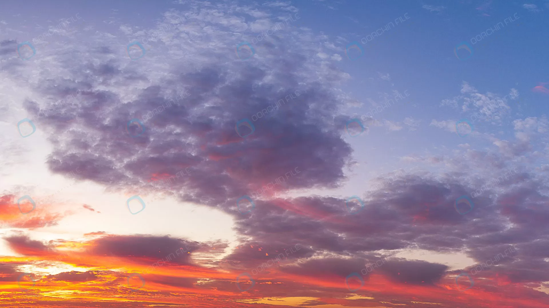 beautiful morning colorful clouds twilight sky na crc93aa423b - title:استوک آسمان غروب آفتاب - اورچین فایل - format:JPG - استوک - sku:crc93aa423b - keywords: p_id:53547