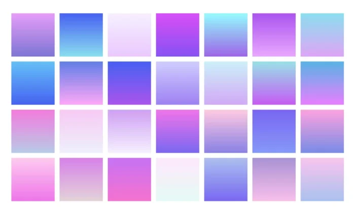 beautiful multicolor gradient collection soft vib crca77a01a1 size0.19mb 1 - title:مجموعه گرادینت های تُن آبی، بنفش - اورچین فایل - format:EPS - وکتور - sku:crca77a01a1 - keywords: p_id:38865