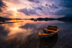 beautiful shot small lake with wooden rowboat foc crce3e9707c size6.80mb 5791x3866 1 - title:Home - اورچین فایل - format: - sku: - keywords: p_id:18