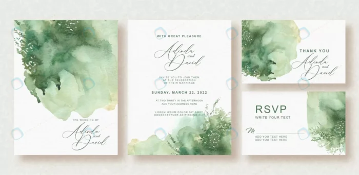 beautiful wedding card watercolor background with crc31baf5e6 size47.25mb - title:وکتور کارت دعوت عروسی سبک نقاشی آبرنگ - اورچین فایل - format:EPS - وکتور - sku:crc31baf5e6 - keywords: p_id:89615