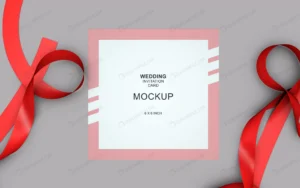 beautiful weding invitation card mockup crc999d025b size11.40mb - title:Home - اورچین فایل - format: - sku: - keywords: p_id:18