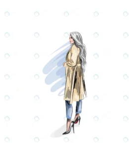 beautiful woman beige raincoat stiletto heels bea crc47631965 size1.1mb 1 - title:Home - اورچین فایل - format: - sku: - keywords: p_id:18