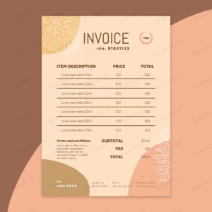 beauty salon invoice template crce14a5db3 size0.78mb - title:Home - اورچین فایل - format: - sku: - keywords: p_id:18