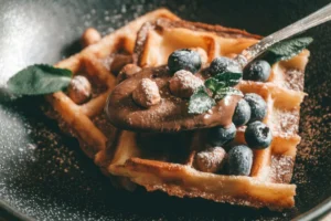 belgian waffles with berries ice cream chocolate crc6ee4444f size22.89mb 6000x4000 - title:Home - اورچین فایل - format: - sku: - keywords: p_id:18