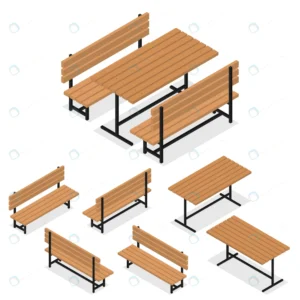 benches table flat isometric place rest relaxatio crca2a2f959 size2.35mb 1 1 - title:Home - اورچین فایل - format: - sku: - keywords: p_id:18