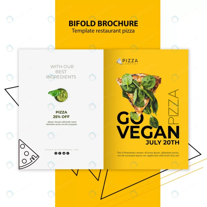 bifold brochure template pizza restaurant 1.webp crcfab61459 size10.55mb 1 - title:بروشور دو لت لایه باز برای پیتزا و فست فود وگان - اورچین فایل - format:PSD - فتوشاپ - sku:crcfab61459 - keywords: p_id:46152