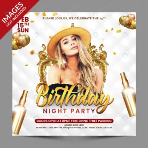 birthday celebration party flyer social media invi rnd426 frp21553471 - title:Home - اورچین فایل - format: - sku: - keywords: p_id:18