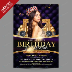 birthday celebration party flyer social media invi rnd968 frp21553447 - title:Home - اورچین فایل - format: - sku: - keywords: p_id:18