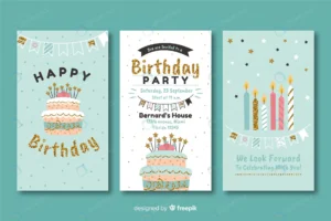 birthday invitation template flat style rnd589 frp5137703 - title:Home - اورچین فایل - format: - sku: - keywords: p_id:18